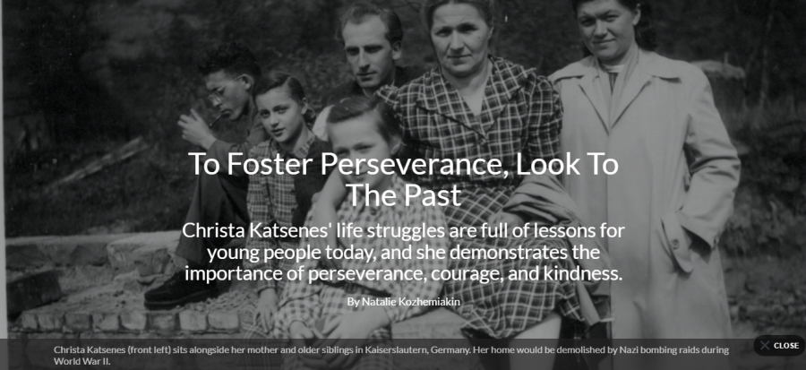 To+Foster+Perseverance%2C+Look+To+The+Past