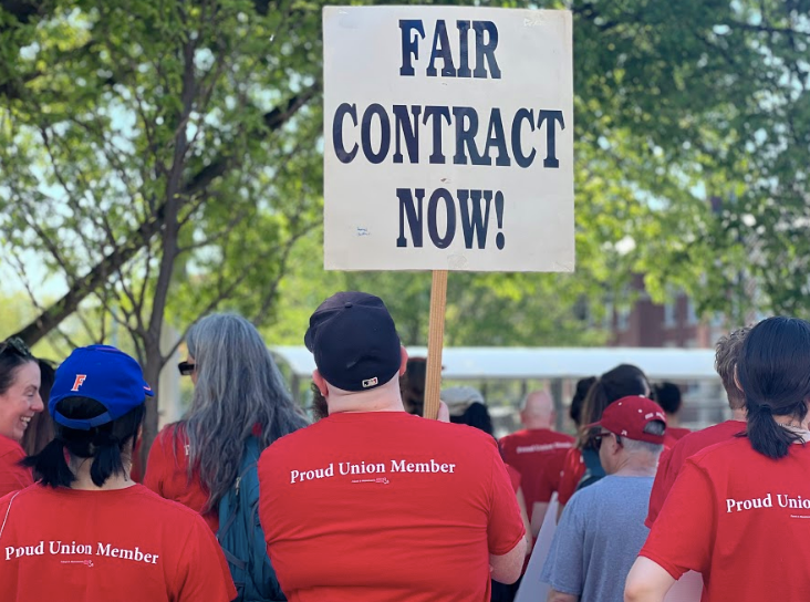 Educators strike for fair contract
