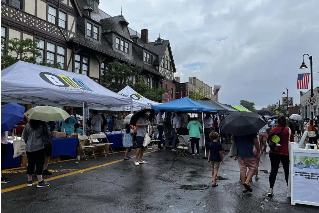 Brookline Day spirit shines amidst the rain