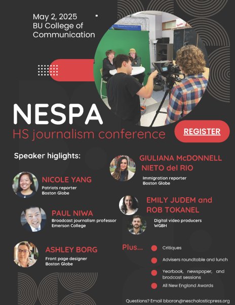 May 2, 2025: NESPA Spring Conference at Boston University